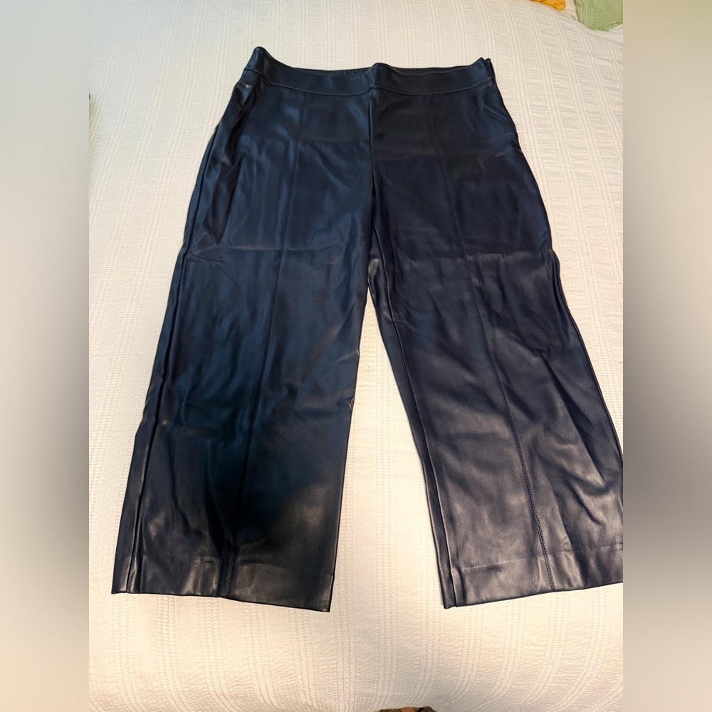 Ann Taylor Black Wide Leg Pants